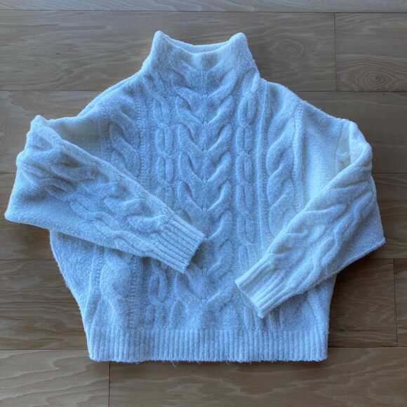 J. Crew Womens Point Sur Cropped Sweater - Picture 1 of 7